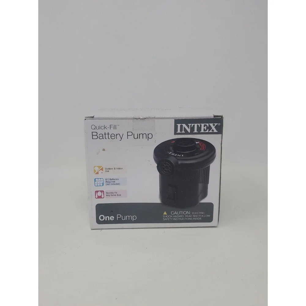 Intex Quick-Fill Battery Powered Air Pump 68638E